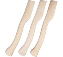 Набор топорищ KRAFTAIR для топора 3 шт из отборной березы топорище А0 410 мм-3шт