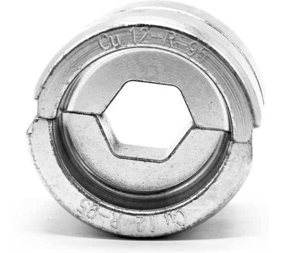 Матрица ЮМП ЭЛЕКТРО для ТМЛ наконечников R-типа 95 мм² для гидравлических прессов 120 кН, шестигранник elc12-R-95