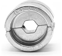 Матрица ЮМП ЭЛЕКТРО для ТМЛ наконечников DIN-типа 50 мм² для гидравлических прессов 120 кН, шестигранник elc12-D-50