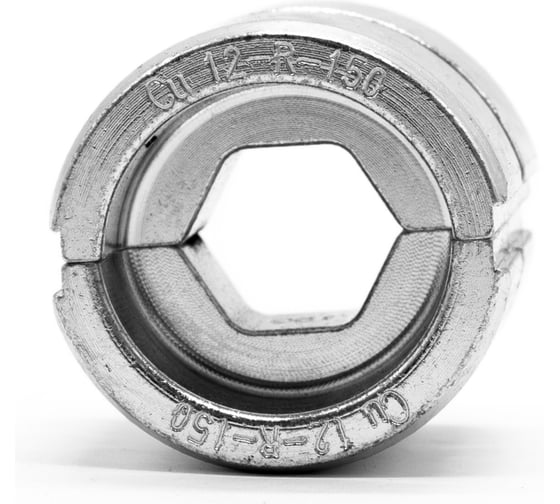 Матрица ЮМП ЭЛЕКТРО для ТМЛ наконечников R-типа 150 мм² для гидравлических прессов 120 кН, шестигранник elc12-R-150