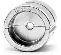 Матрица ЮМП ЭЛЕКТРО для ТМЛ наконечников R-типа 10 мм² для гидравлических прессов 120 кН, шестигранник elc12-R-10