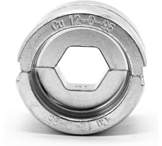 Матрица ЮМП ЭЛЕКТРО для ТМЛ наконечников DIN-типа 95 мм² для гидравлических прессов 120 кН, шестигранник elc12-D-95