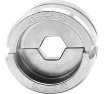 Матрица ЮМП ЭЛЕКТРО для ТМЛ наконечников R-типа 50 мм² для гидравлических прессов 60 кН, шестигранник elc6-R-50