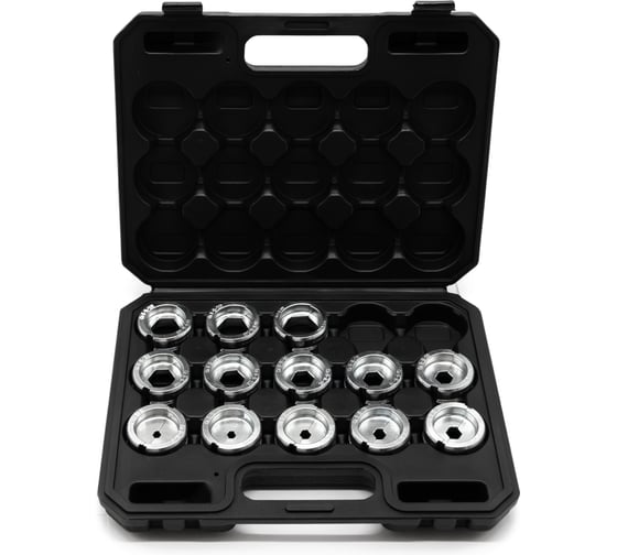 Набор ЮМП ЭЛЕКТРО из 13 матриц для ТМЛ наконечников R-типа сеч. 6-300 мм² для гидравлических прессов 60 кН, шестигранник elc6-R-SET 1