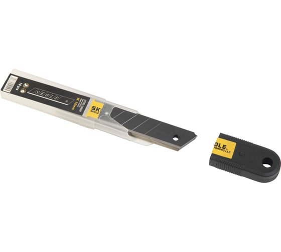 Лезвия сменные Skole (NCL) для канцелярского ножа 100шт, SK4 закалка NCL-04 1