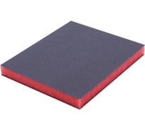 Абразивная губка двусторонняя 20 шт, 120х100х12 мм, Super Fine 600, красная Formel FM-SFR