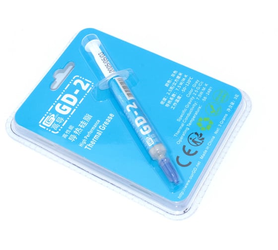 Термопаста Amperin GD-2 3 грамма в блистере 112740