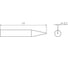 Жало паяльника WELLER RTM 002 C D0.2 54460199N 2