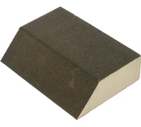 Губка шлифовальная "МАСТЕР" (100х68х42х26 мм; Р180) Зубр 35613-180