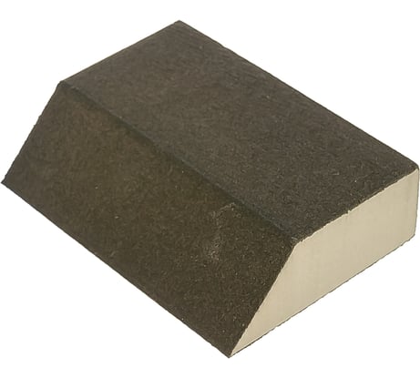 Губка шлифовальная "МАСТЕР" (100х68х42х26 мм; Р180) Зубр 35613-180