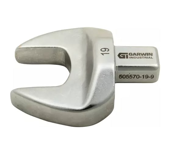 Насадка для динамометрического ключа GARWIN рожковая 19 мм, с посадочным квадратом 9х12 505570-19-9