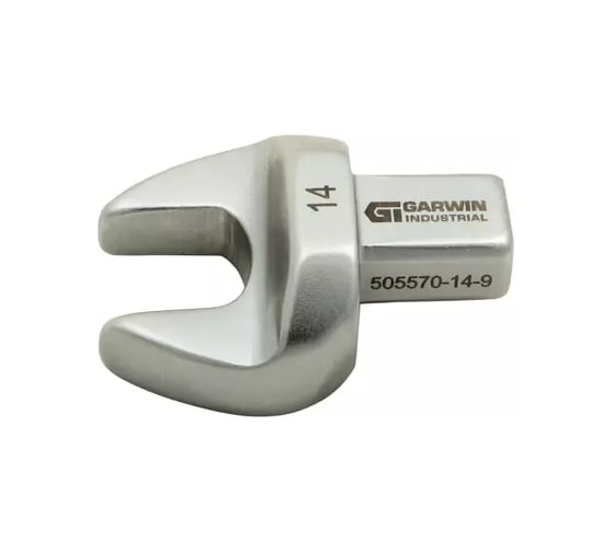 Насадка для динамометрического ключа GARWIN рожковая 14 мм, с посадочным квадратом 9х12 505570-14-9