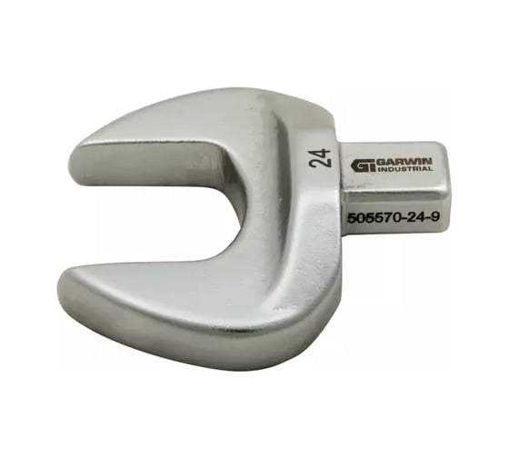 Насадка для динамометрического ключа GARWIN рожковая 24 мм, с посадочным квадратом 9х12 505570-24-9