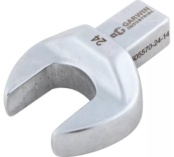Насадка для динамометрического ключа GARWIN рожковая 24 мм, с посадочным квадратом 14х18 505570-24-14