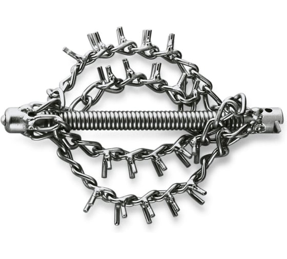 Цепная насадка Rothenberger с шипами без кольца с муфтой 16 мм / диаметр насадки 40 мм / с 4 цепями 72188