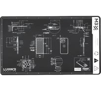 Термостойкий монтажный коврик QUICKO LW-M3 593х345мм LWM3