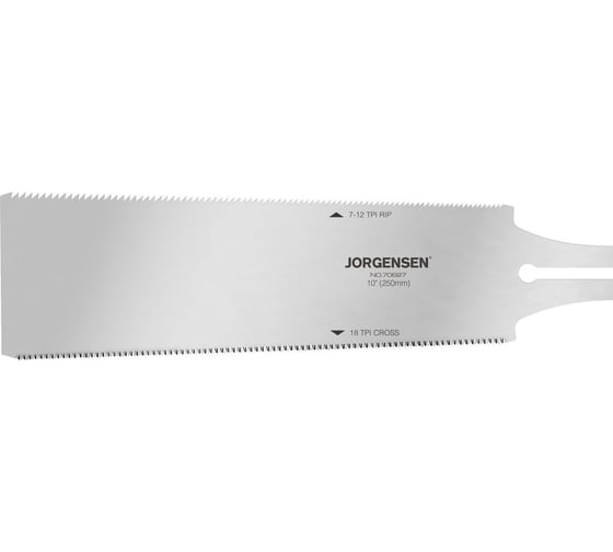 Полотно для ножовки Pony Jorgensen (70626) по дереву RYOBA японский тип с двойным режущим краем (японская сталь SK5, 250мм_0,5мм), 18TPI, 70627