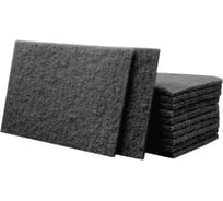 Скотч брайт Vitatools 150мм х 115 мм (Scotch-Brite) шлифовальный войлок, серый SB-150*115-grey