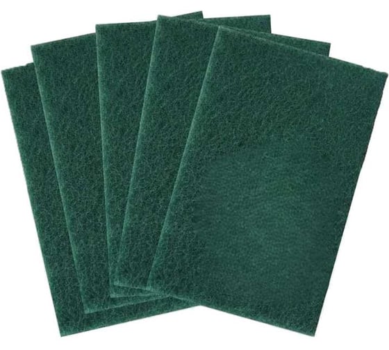 Скотч брайт Vitatools 150мм х 115мм (Scotch-Brite) шлифовальный войлок, зеленый SB-150*115-green