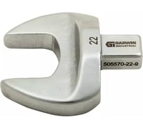 Насадка для динамометрического ключа GARWIN рожковая, 22 мм, с посадочным квадратом 9х12 505570-22-9