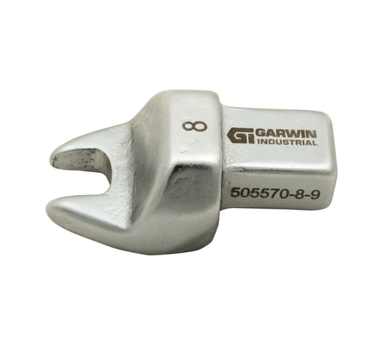 Насадка для динамометрического ключа GARWIN рожковая, 8 мм, с посадочным квадратом 9х12 505570-8-9