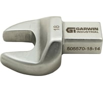 Насадка для динамометрического ключа GARWIN рожковая, 18 мм, с посадочным квадратом 14х18 505570-18-14