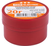 Флюс для пайки Алмаз (паяльный жир нейтральный; 20 г; банка) TDM SQ1025-0386