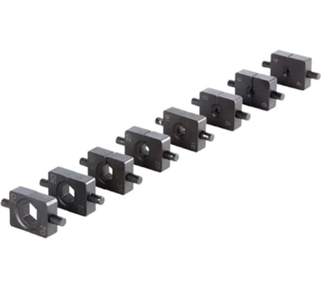 Комплект матриц шестигранных (4-70 мм, 9 шт.) для ПГ-70 SHTOK 12051