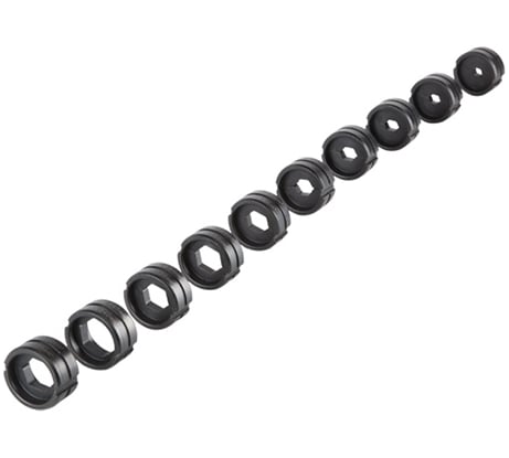 Комплект матриц шестигранных (16-300 мм, 11 шт.) для ПГ-300М; ПГ-300У; ПК-300М SHTOK 12103