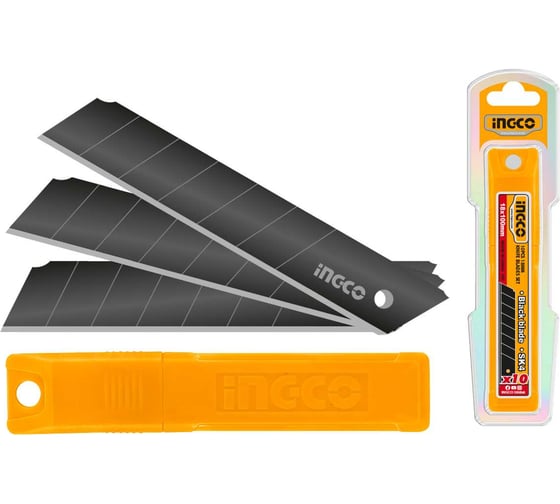 Лезвия сегментные INGCO 18х100 мм INDUSTRIAL HKNCB181