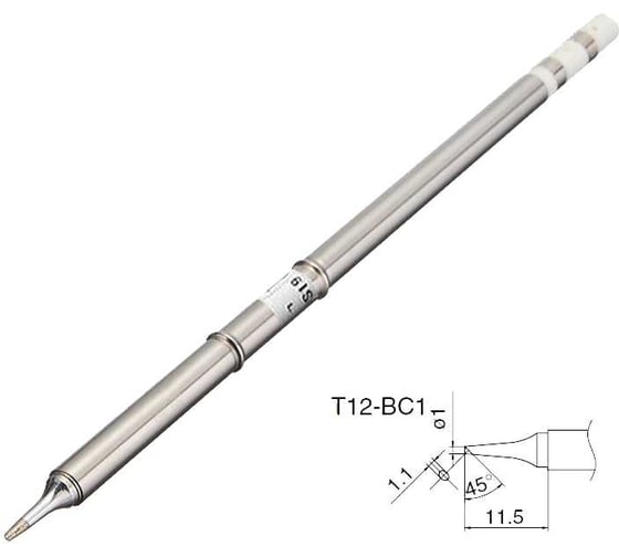 Жало для паяльника Amperin Hakko T12-BC1 62836