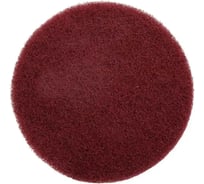Шлифовальный войлок Vitatools Scotch-Brite 150 мм (Скотч брайт) Красный 1 штука SB-150-Red-Vitatools