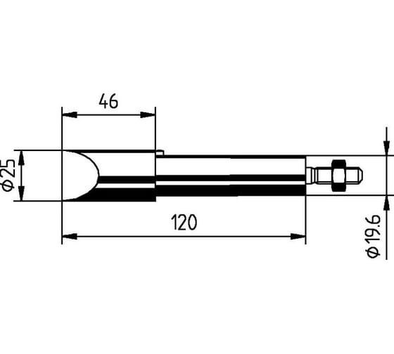 Жало паяльное Ersa 302MD для 300 арт. 0302MDSB 00222916