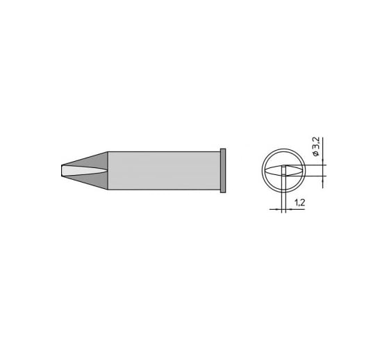 Паяльное жало XHT C Weller 54480499