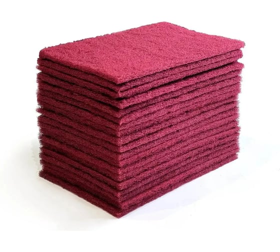 Шлифовальный войлок 25 шт 150х115мм Красный Vitatools SB-150-115-red-25sht