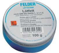 Паста для пайки мягким припоем жир паяльный Lotfett F-SW 21 100мл Fibox FLD 00477345