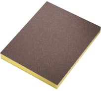 Губка шлифовальная двухсторонняя AbraTechnic Grey Flex 98x120x13мм P80, ABR.2X.80/250