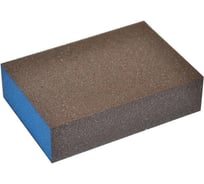 Губка шлифовальная четырёхсторонняя AbraTechnic Grey Flex 100x68x25мм P60, ABR.4X.60/250