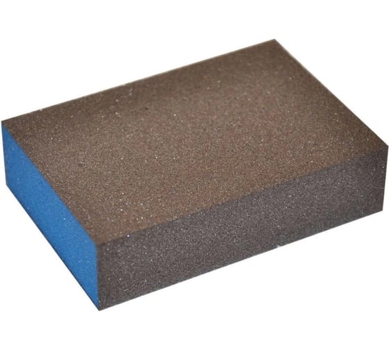 Губка шлифовальная четырёхсторонняя AbraTechnic Grey Flex 100x68x25мм P60, ABR.4X.60/250
