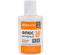 Флюс TDM ELECTRIC активный ПК, паяльная кислота, 30 мл, серия Алмаз SQ1025-0371