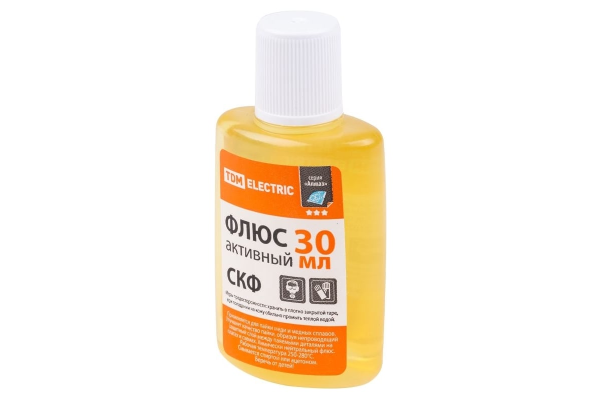 Флюс спирто-канифольный СКФ Алмаз 30 мл TDM SQ1025-0375 - выгодная цена ...