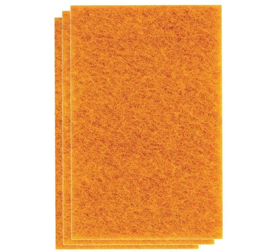 Шлифовальный войлок Vitatools, скотч брайт, 2 шт. 150_115мм Оранжевый SB-150-115-Orange-2