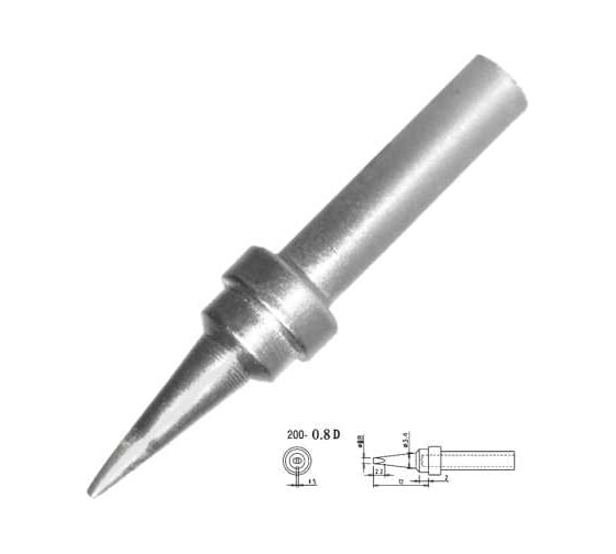 Жало для паяльника Amperin Quick QK200-T-0.8D 85567