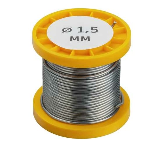 Припой NEM-Pos02-61K-1.5-K100 ПОС-61 (100 гр; 1.5 мм; катушка) Navigator 93083