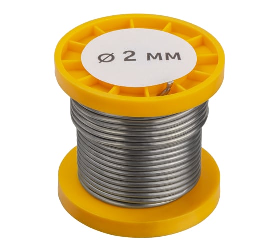 Припой NEM-Pos02-61K-2-K100 ПОС-61 (100 гр; 2 мм; катушка) Navigator 93084