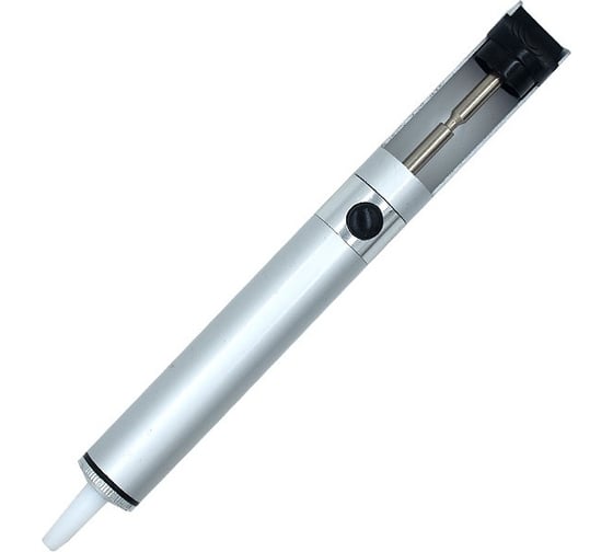 Оловоотсос механический вакуумный с тефлоновым наконечником Zhongdi ZD-193 87-8131 00-00016637