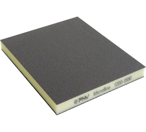 Губка абразивная двусторонняя AUTOP Professional AUTOP 92/02 Microfine, 120х100х12 мм, бежевая, 24 шт ATP-AM92/02-MF/BE