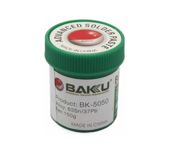 Паста паяльная Amperin BAKU BK-5050, 50 гр, банка 082078 1