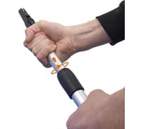 Удлинитель телескопический Aluminum Extension Pole 70-120 см, алюминий Rollingdog 40041