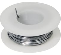 Припой с канифолью ПОС 61 1 мм, 50 г, катушка Без бренда 60573